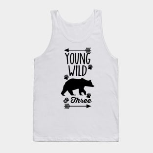 Young Wild And Three Tank Top